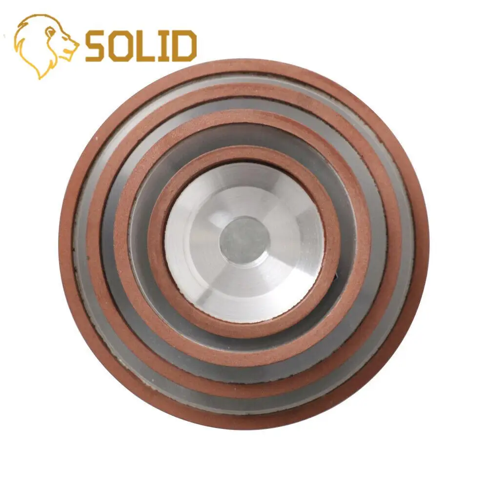 

150x22x5x5 Diamond Resin Grinding Wheel Cup for Carbide Metal Cutter Grinder 150#