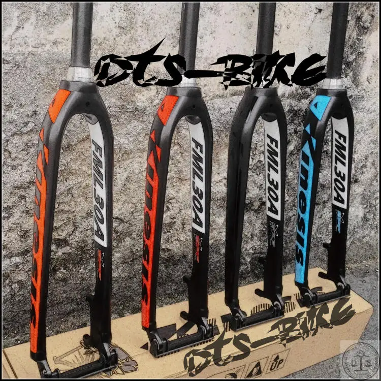 Kinesis 26 &quot27 5&quot 29 &quotалюминиевый MTB жесткая вилка коническая кисть с коническим