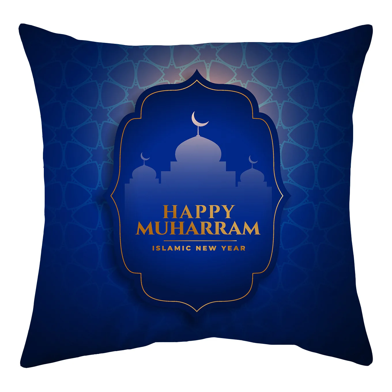 

EID Mubarak Decorative Cushion Cover For Sofa 45x45cm Cotton Pillowcase For Home Decor Ramadan Kareem Pillow Case Muslim Gift