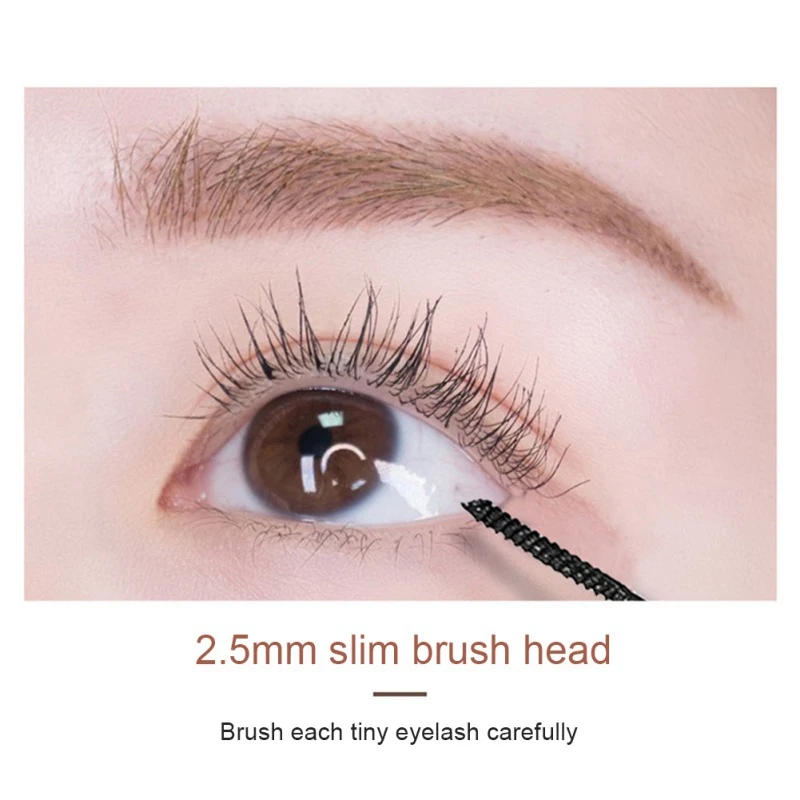 5мл пузырек из волокна тушь для ресниц Водонепроницаемый и легко сушить мягкой