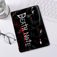 japan anime death note cover for ipad air 4 case air 2 8th generation funda smart tablet pro 11 case 2020 9 7 6th 5th mini 5