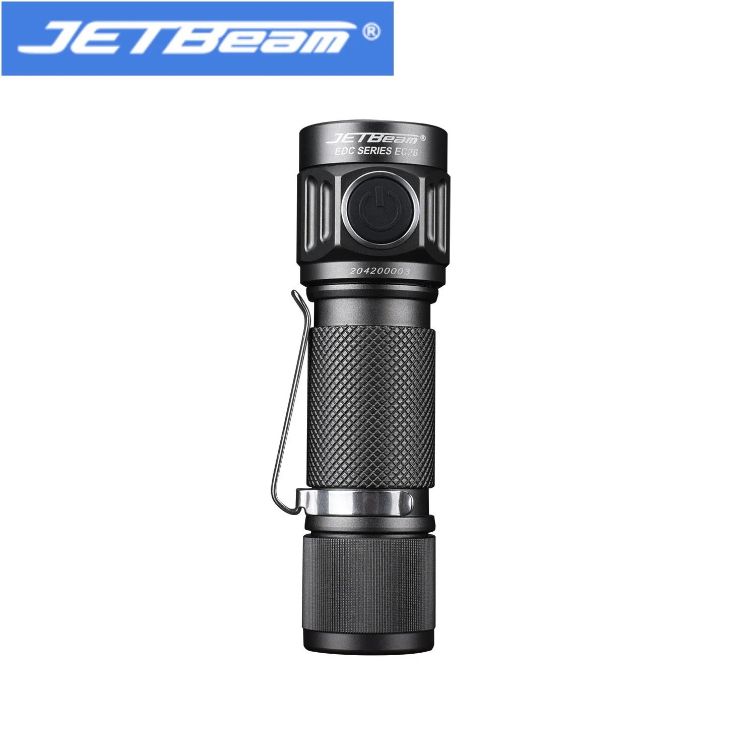 Günstig JETBeam EC26 Taschenlampe EDC 3600LM Taktische 18650 Taschenlampe Led Licht Lampe Mini Taschenlampe Outdoor Jagd High Power Led Taschenlampe