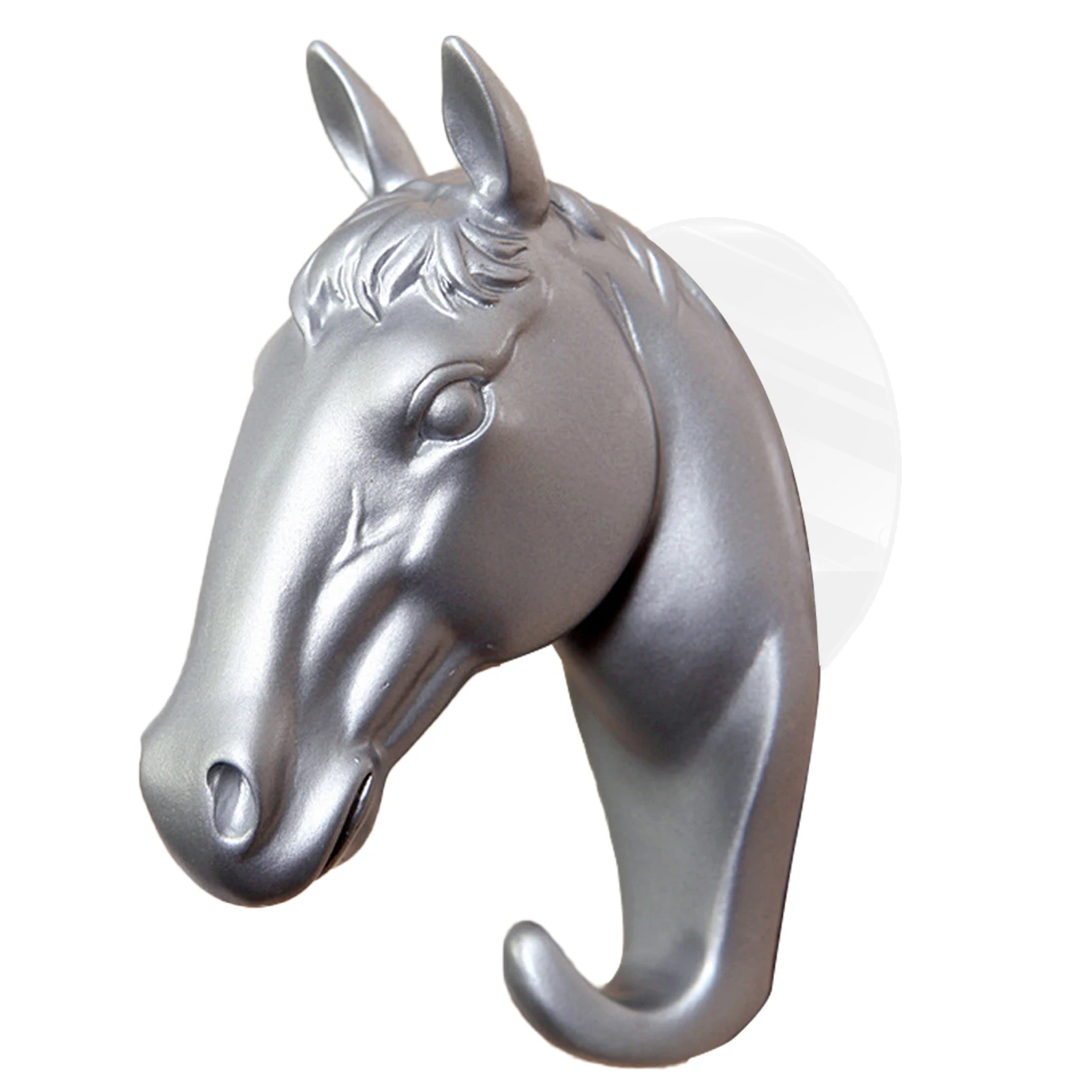 

Home Decor Animal Easy Install Suction Cup Durable Wall Hook Horse Head DIY Accessories Simulation Storage Bedroom Art Craft