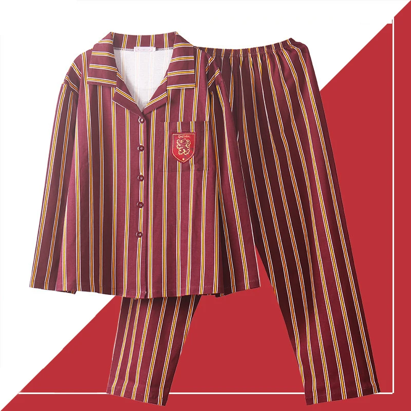 

3 Piece Long Sleeve Sleepwear Pajamas Suit Cosplay Short Sleeve Costume Autumn Unisex