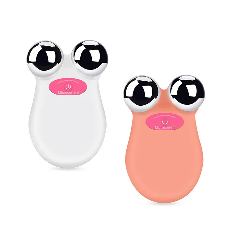 

beauty microcurrent face lift machine skin tightening device skin care roller EMS face lift blackhead remover Massager for face