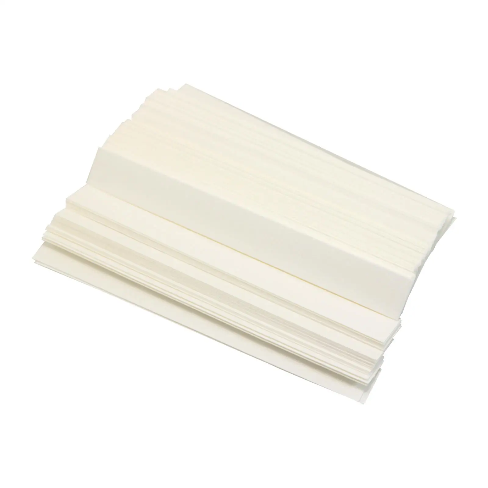 Paquete de 100 tiras de papel de Perfume blancas para aromaterapia duraderas