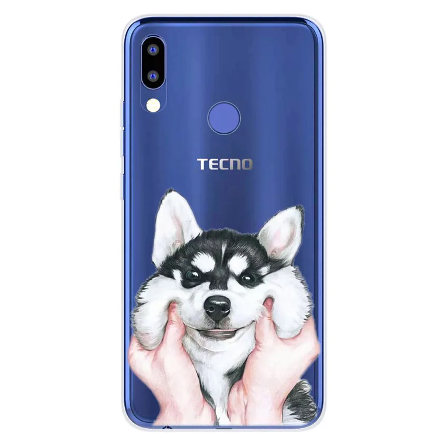 Case 57 Мягкий силиконовый чехол из ТПУ для Tecno Camon 11 Camon11 PRO Чехол с принтом задняя крышка для Tecno Camon 11 Pro мультяшная узорная оболочка - Цвет: Case 57
