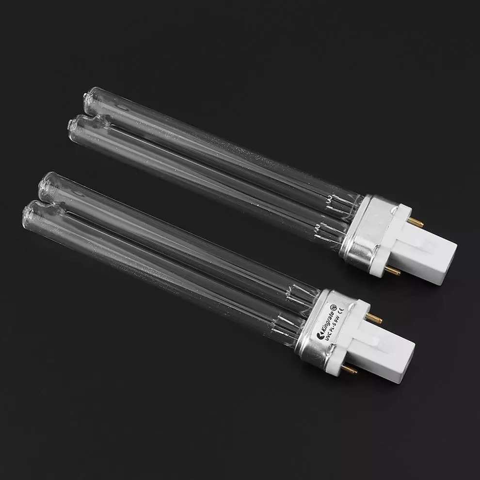2 шт. UV 9W ультрафиолетовая гермицидная лампа UVC 254nm воды очистка воздуха