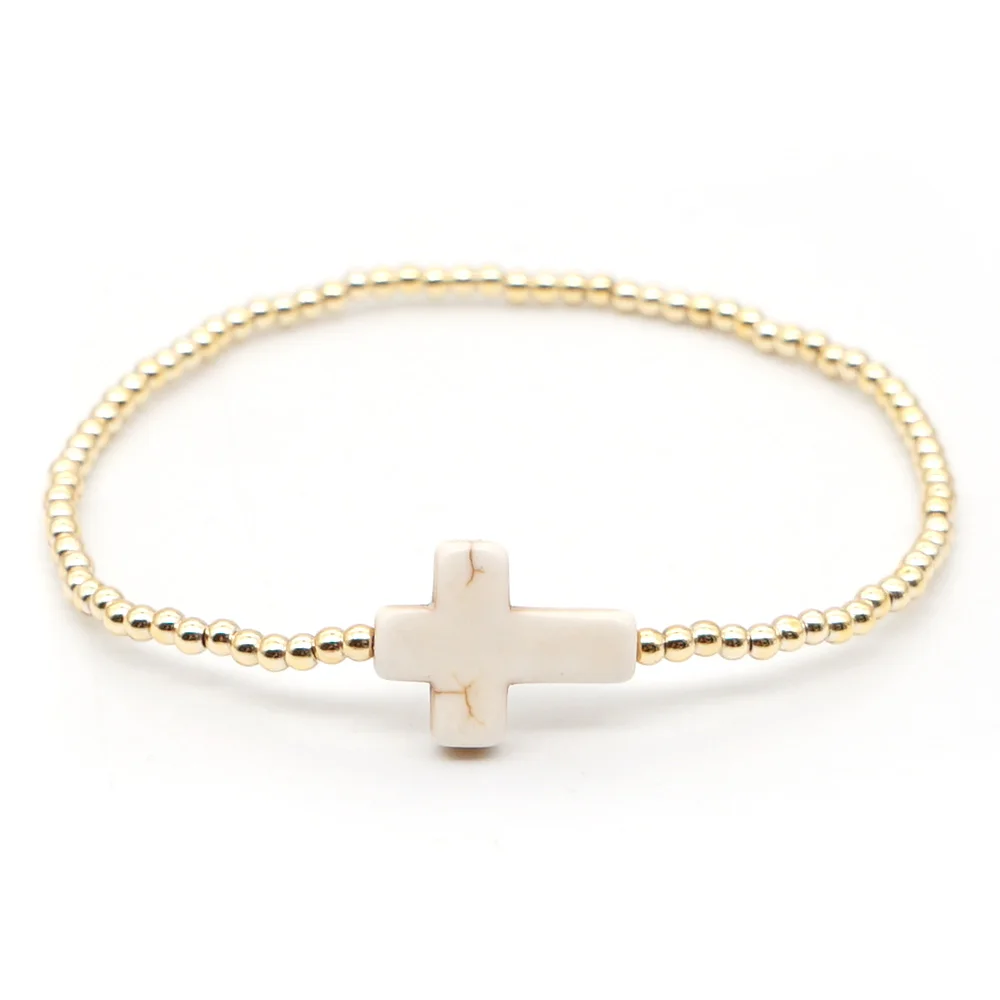 Go2Boho бусы браслет христианский крест браслеты ювелирные изделия мужские для