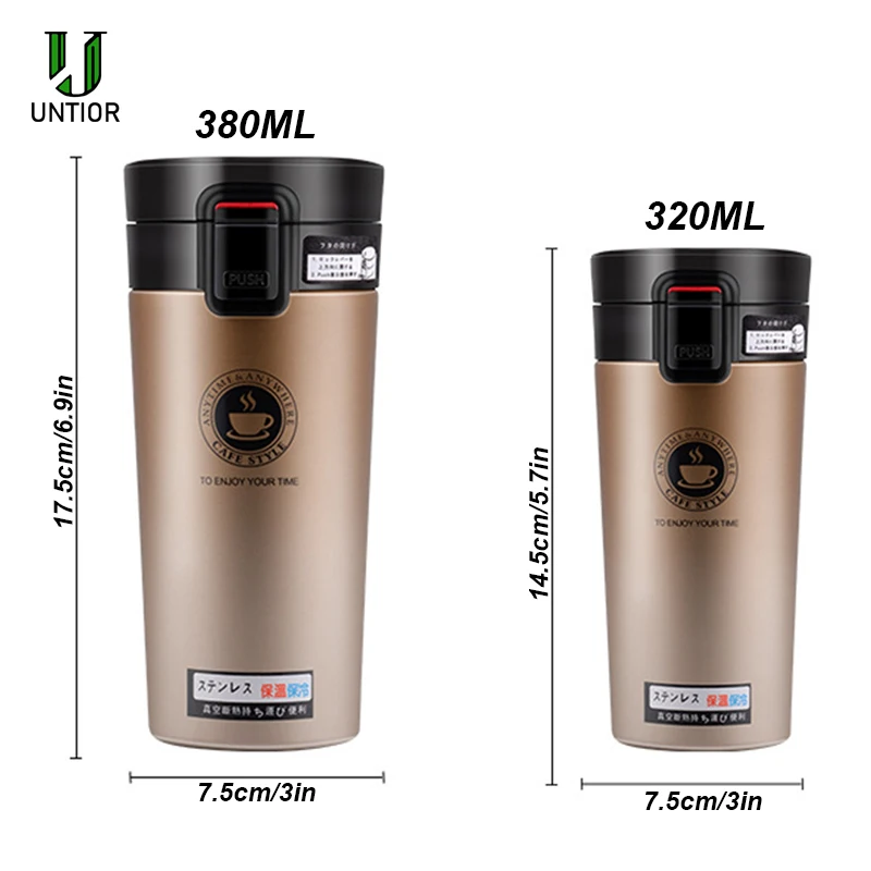 Кружка-термос из нержавеющей стали с двойными стенками | Дом и сад