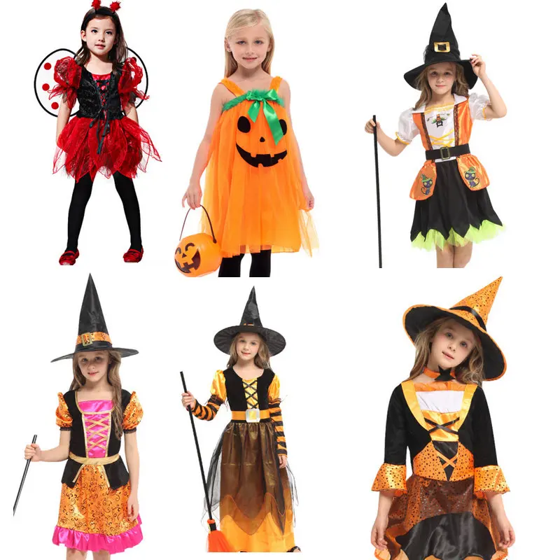 

Новинка, Детский костюм на Хэллоуин, игровой сетчатый костюм ведьмы, Накидная юбка ведьмы, костюм, платье, юбка ведьмы, Прямая поставка