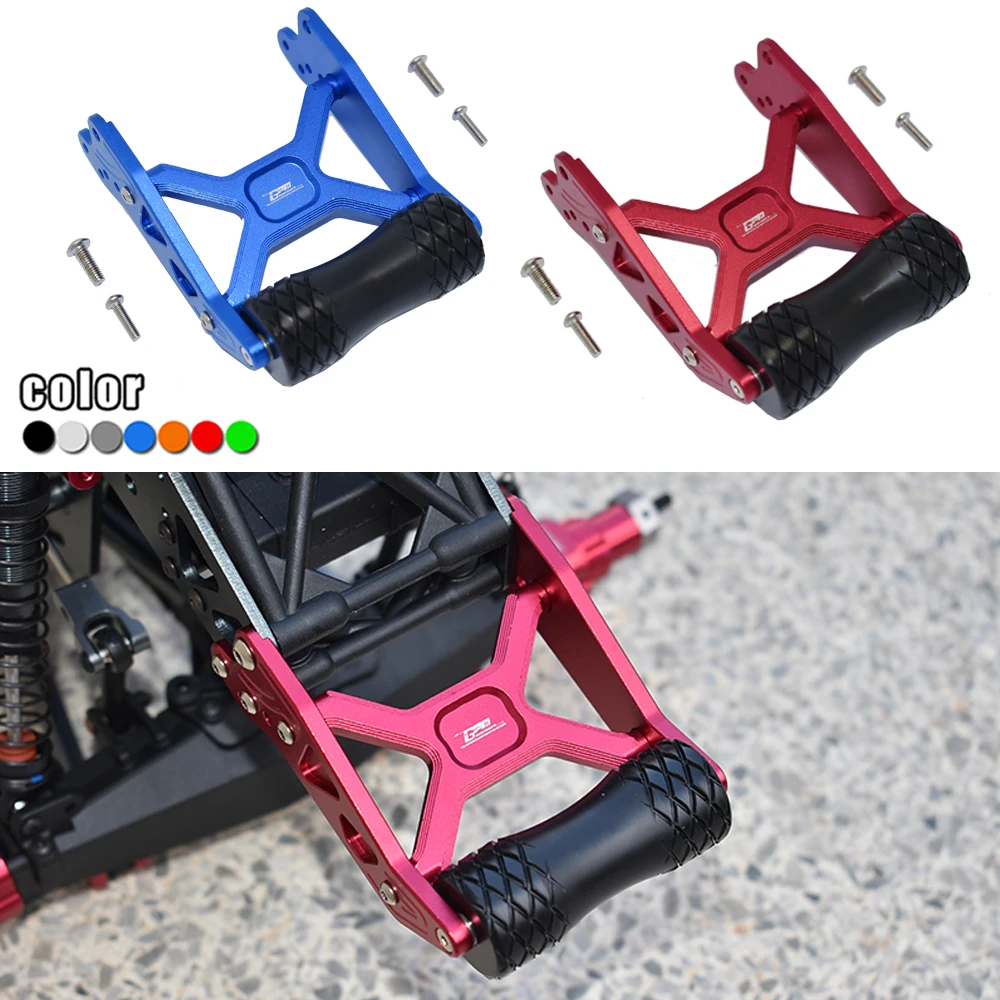 Металлическая Регулируемая угловая противоопрокидная двойная шина GPM LOSI 1/8 LMT