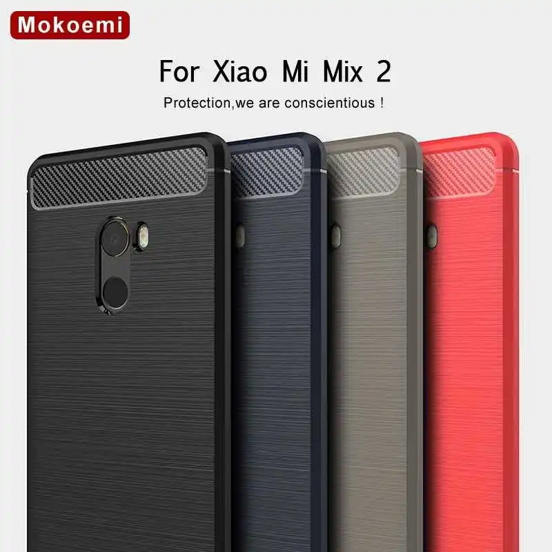 Mokoe mi модный Ударопрочный Мягкий силиконовый для Xiaomi mi Mix 2 Чехол для Xiaomi mi x2, чехол для телефона