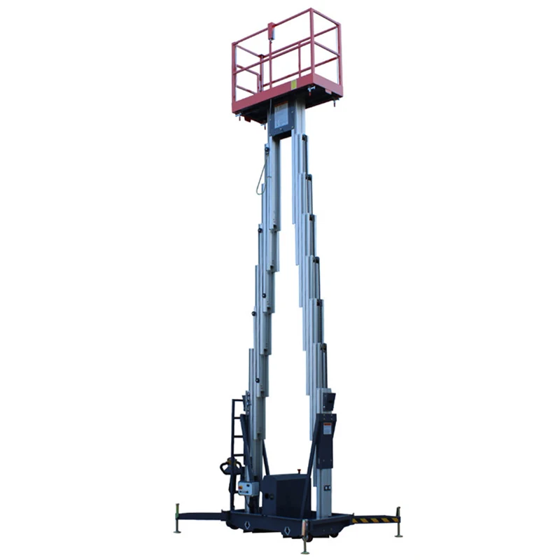 Электрическая аккумуляторная двухмачтовая алюминиевая двухсторонняя