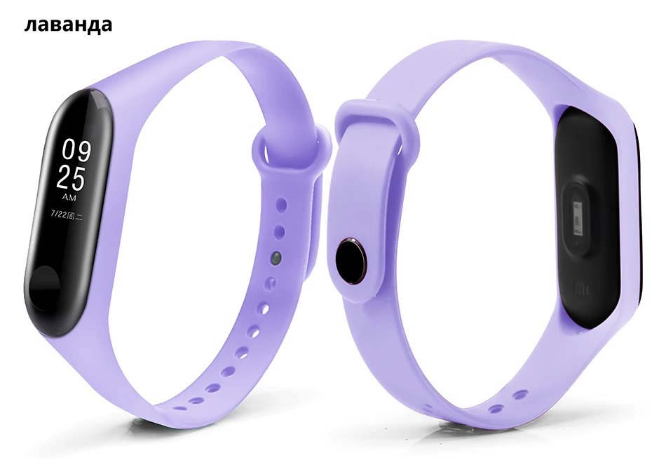 BOORUI новейший mi band 3 ремешок pulsera mi band 3 ремешок Силиконовый Модный ремешок на запястье Замена для xiaomi mi 3 Смарт-браслеты