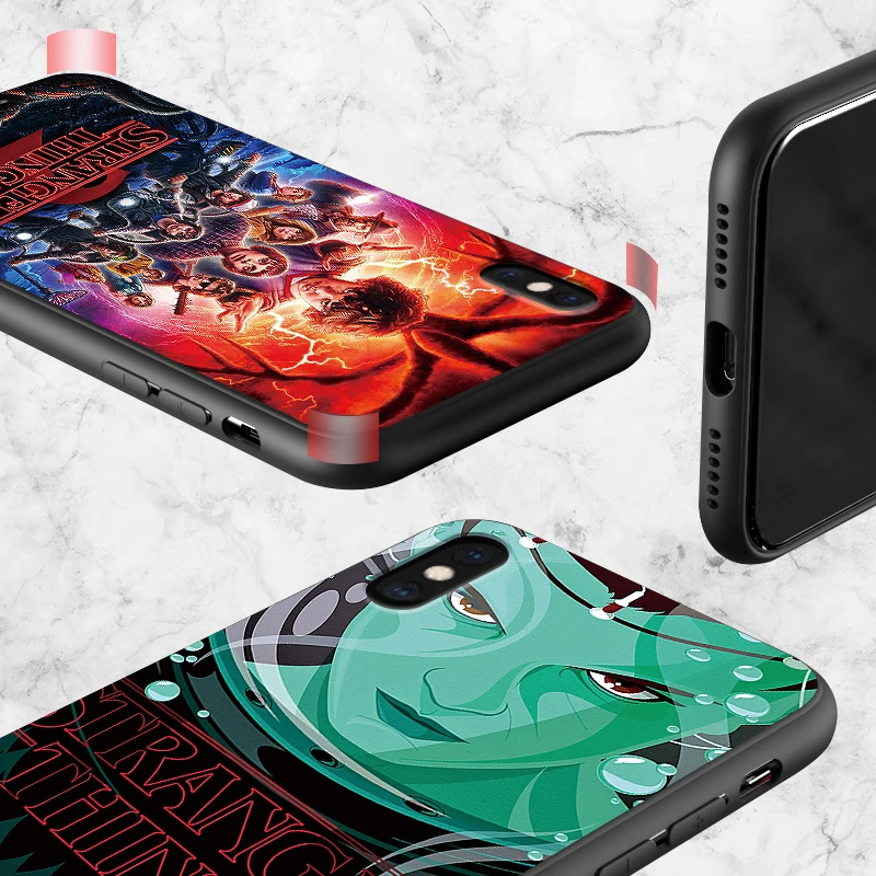 Чехол для телефона iphone 11 Pro Max XR XS MAX X Stranger Things tv series Apple 8 7 6 5S s Plus Силиконовый ТПУ