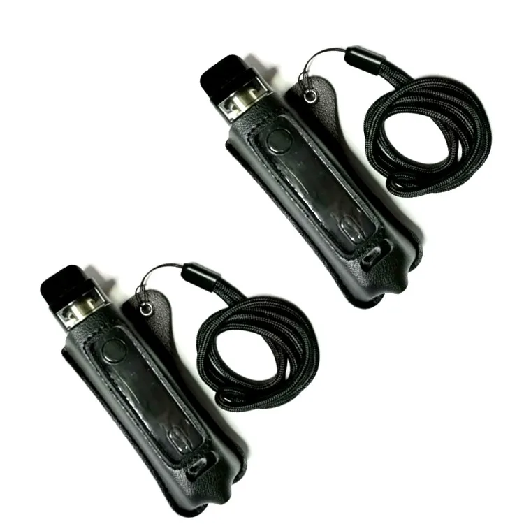 Кожаный чехол для VOOPOO Vinci X pod mod kit vape защитный кожи с ремешком |