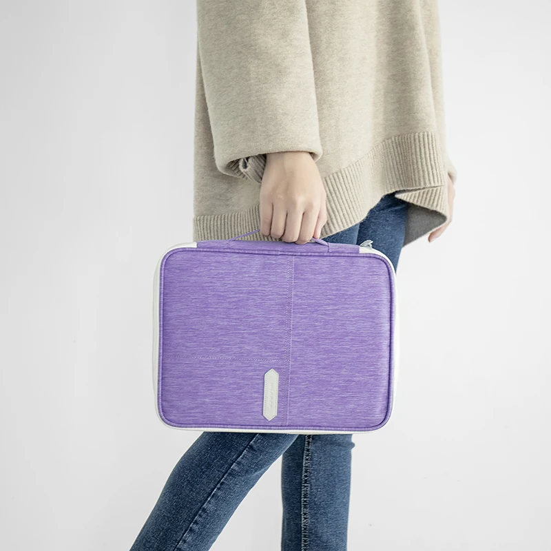 Waterproof Travel Document Storage Bag Men Women Electronic Article Organizer Mobile Phone Ipad Laptop Briefcase Bag for Work