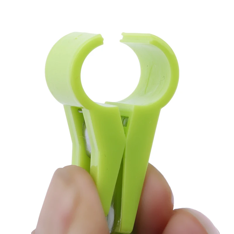 4 шт./упак. Портативный подвесная вешалка для одежды рельсы зажимы зажимной рычаг