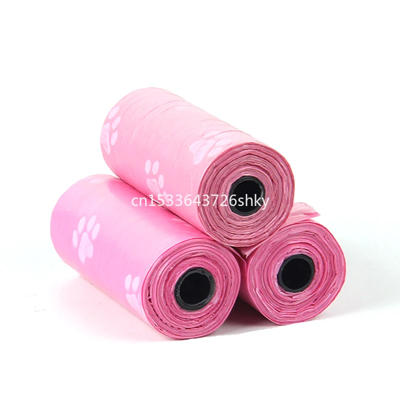 

1/10Roll 15/150PCS Pet Dog Poop Bags Dispenser Collector Scoop Holder Puppy Cat Pooper Scooper Bag Outdoor Clean Pets Supplies