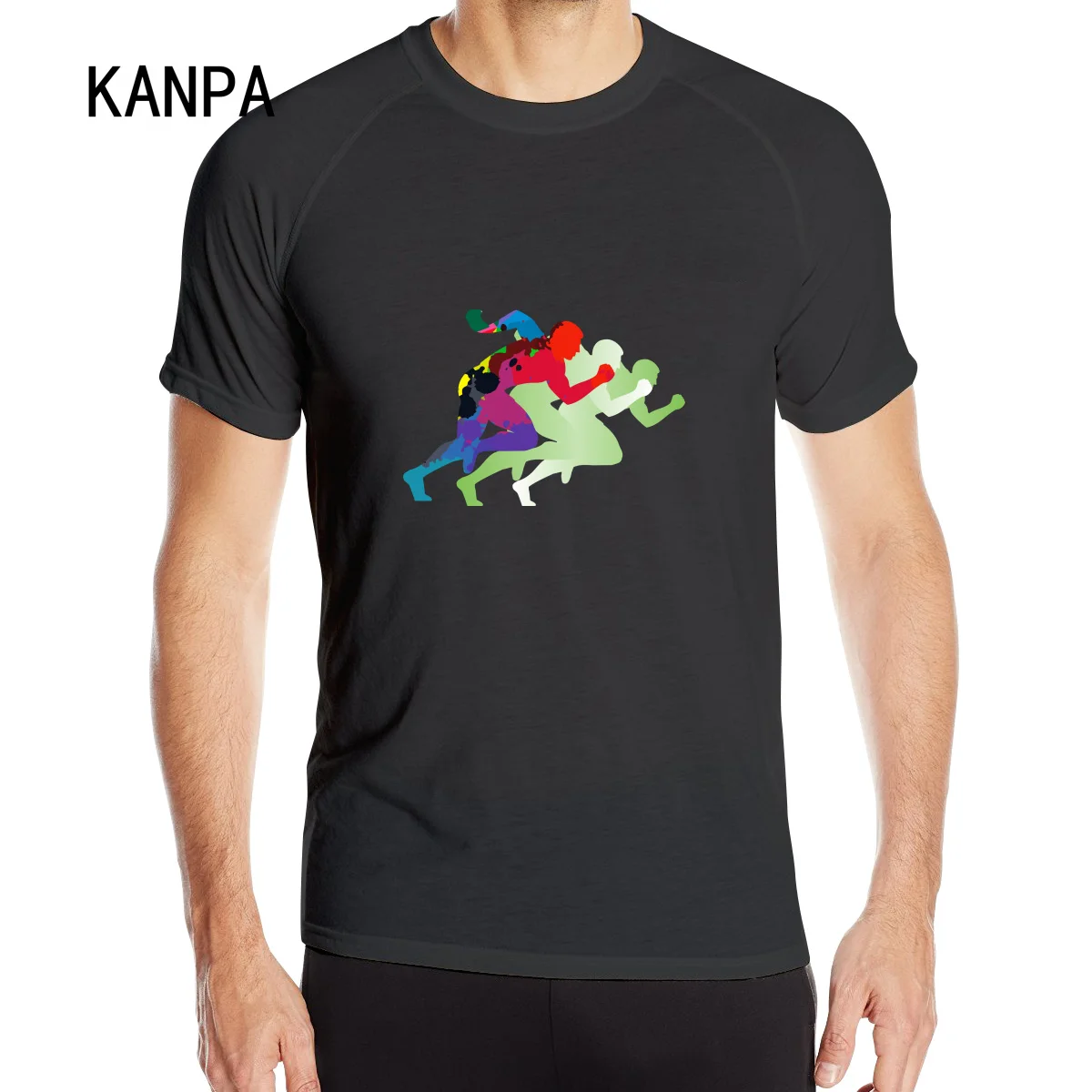 

High Quality Men Quick Dry Running T Shirt Climbing Sports Professional Breathable Camping Hiking Cycling T-shirts Tees