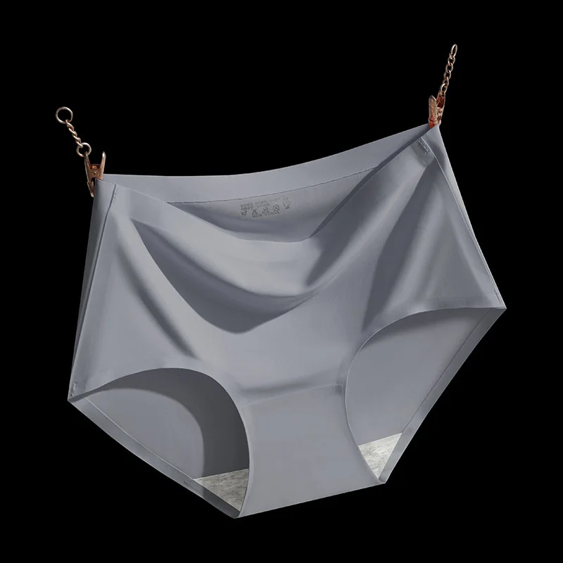 

Sexy Comfortable Underwear Women Panties Solid Breathable Girls Briefs Underpants Fashion Mid Waist Female Intimate Lingerie New