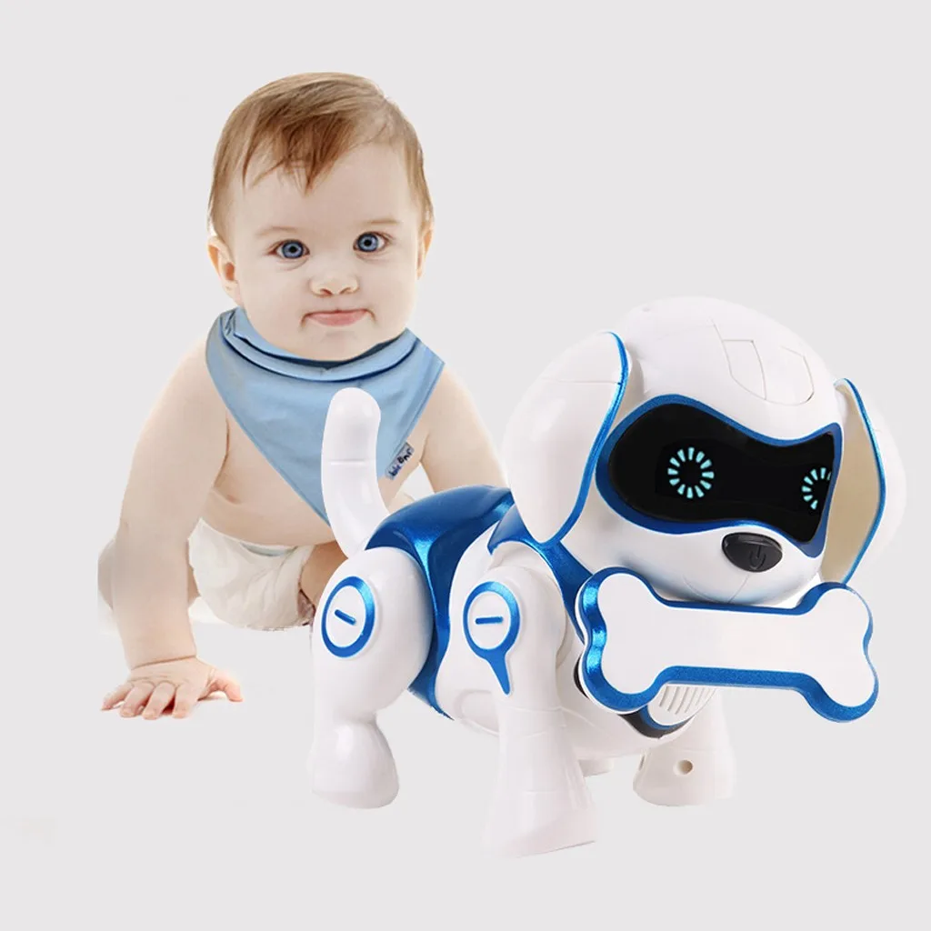 Робот-игрушка для питомцев Интерактивная игрушка детей щенок светильник
