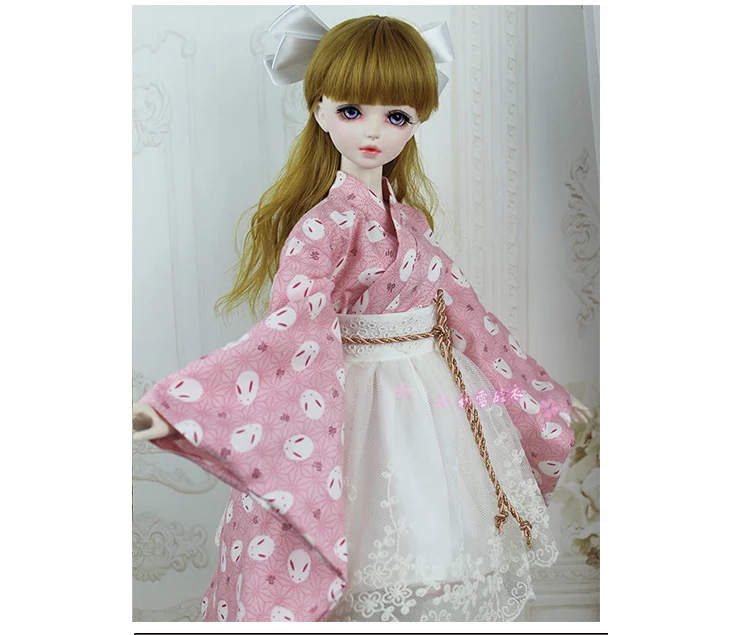 1/6 1/4 1/3 BJD аксессуары Кукла Одежда японское кимоно юката+ юбка для BJD/SD, не включает в себя куклы, обувь, парик и другие E2495