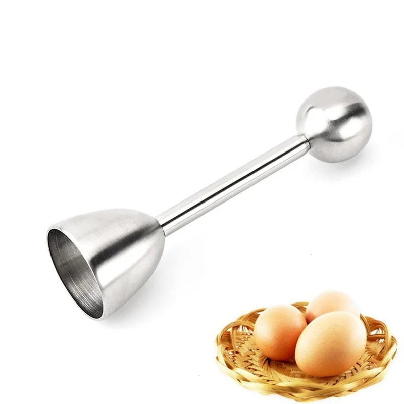 

Practical Boiled Egg Topper Opener Cracker Separator Knocker Food Split Shell Cutter Scissors Cooking Tools Kitchen Accessories