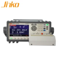 very hot sales new precision digital lcr meter 100khz rlc meter jk2817n digital lcr meter with 0 1 test accuracy