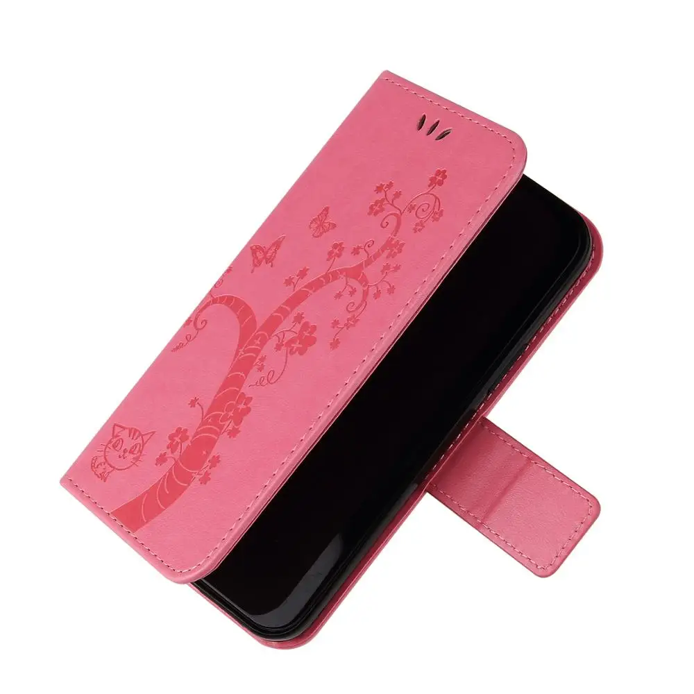 Чехол для iPhone чехол 12 Mini Etui роскошный кожаный силиконовый флип-кошелек с
