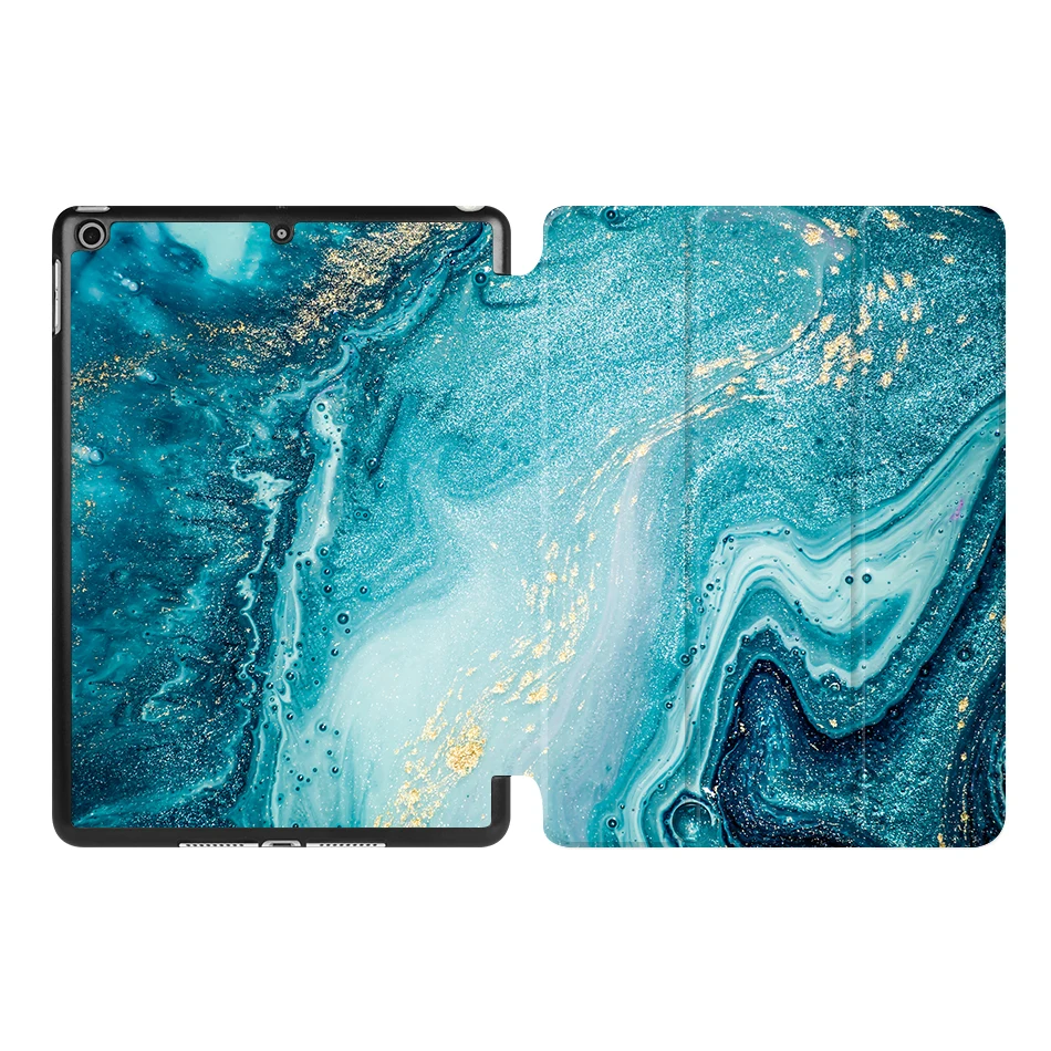 MTT чехол с граффити для Apple iPad 9,7 дюймов A1822 A1823 Magentic TriFold из искусственной кожи Smart Cover для iPad 9,7 ''A1893 чехол - Цвет: IP10