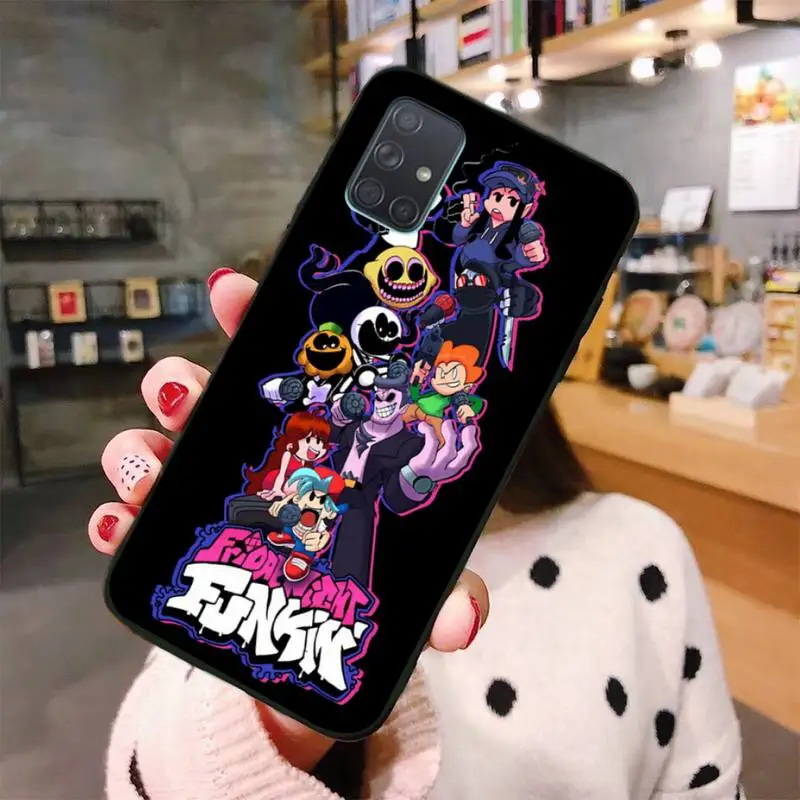 hot game friday night funkin phone case for samsung galaxy a52 a21s a02s a12 a31 a81 a10 a30 a32 a50 a80 a71 a51 5g free global shipping