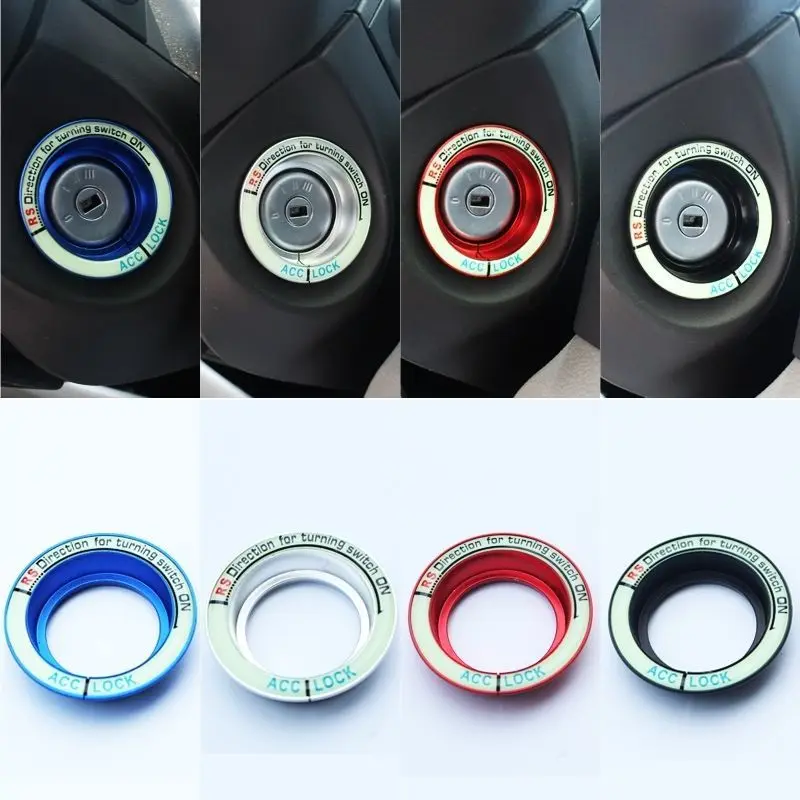 100% Аутентичное украшение для ключа зажигания Замочная скважина кольцо запуска