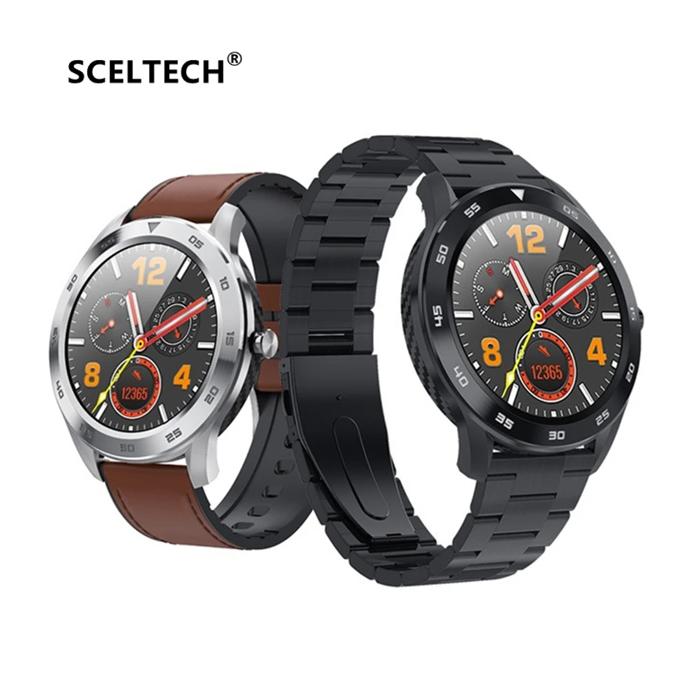 SCELTECH DT98 Смарт-часы IP68 Водонепроницаемый Полный Круглый HD экран ECG Обнаружение Сменные циферблаты умные часы фитнес-трекер часы
