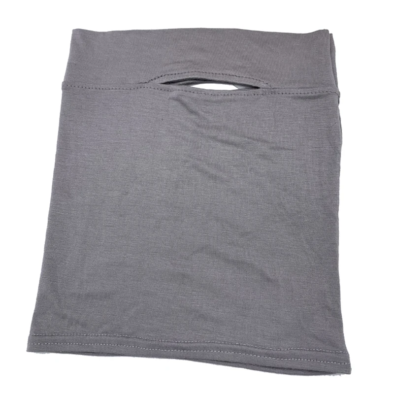 Новинка 2021 хлопковый шарф с вырезом для ушей стрейчевая трикотажная ткань