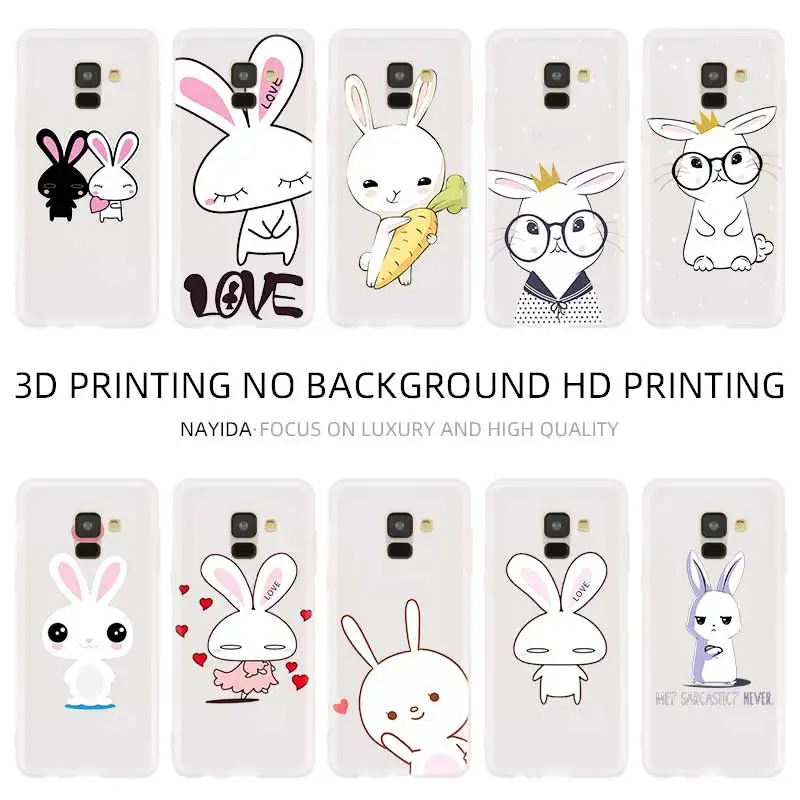Мягкий чехол для телефона Samsung Galaxy A10 A20 E A30 A40 A70 A50 A60 A80 A90 a10s a20s a30s a70s M40 с милым