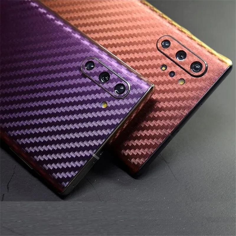 Наклейка для мобильного телефона samsung Galaxy Note 10 Plus Note 9 8 градиентная пленка для samsung S10 Plus S9 аксессуары наклейка EEMIA