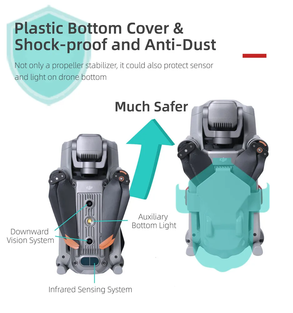 Стабилизаторы пропеллера дрона для Mavic Air 2/Air 2S держатель лопасть двигателя