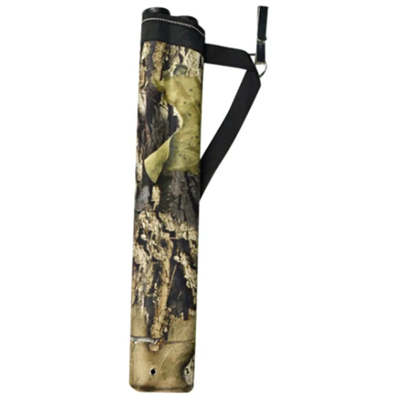 

2 Tube Archery Arrow Bag Quiver Clip Hip Waist Holder Bag Bow Hunting Clasp Quiver Camouflage Arrow Organizer Bag