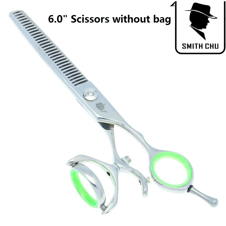 LZS0123 60 no bag 6," Smith Chu Япония 440c профессиональные ножницы для стрижки салонные ножницы для волос Парикмахерские филировочные ножницы парикмахерские инструменты для волос LZS0090 - Цвет: LZS0123 60 no bag