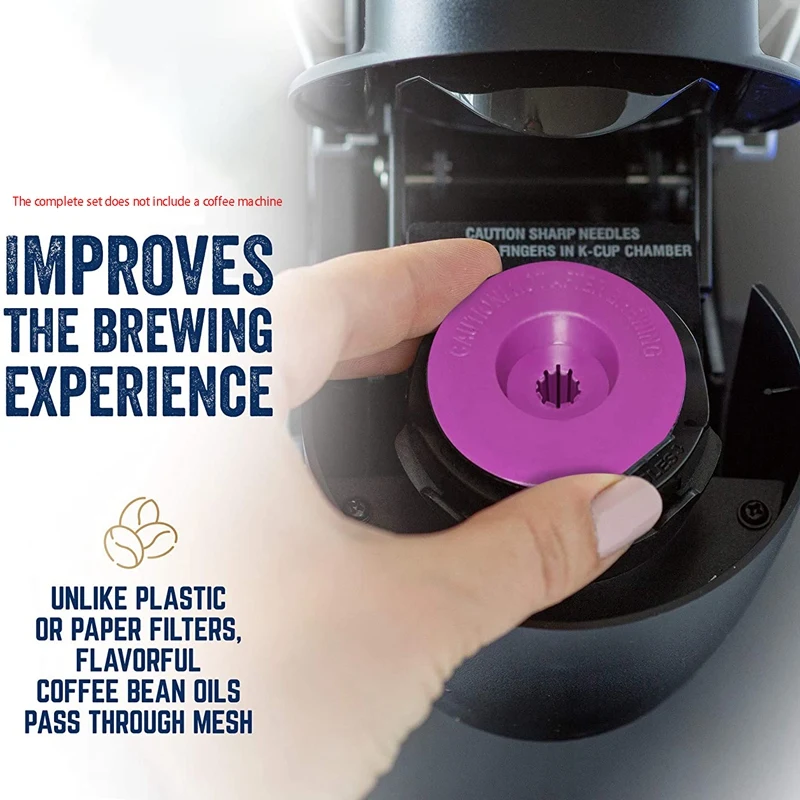 

K-Cup Coffee Filters Reusable with Food Grade for Keurig Plus 2.0&1.0