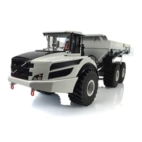 114 rc metal hydraulic lifting articulated truck dumper model painted th18406 smt4