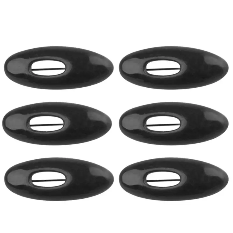 6 шт. булавки для безопасности пластиковая крышка шарфа зажим мусульманский