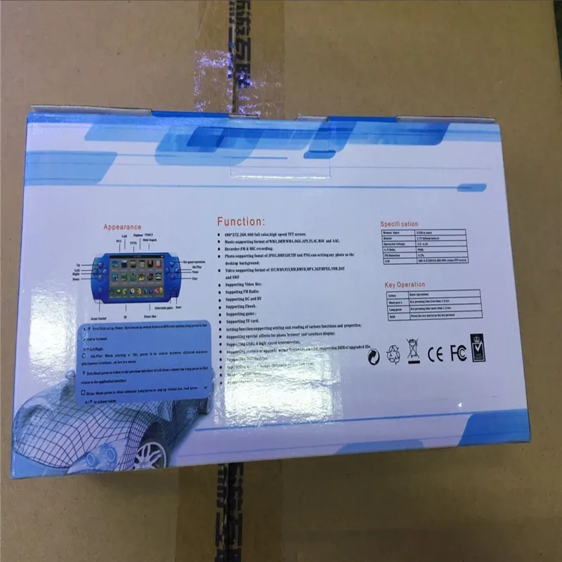 

Fashion Handheld Game Console Real 8GB Memory Portable Video Game Built In Thousand Free Games Better Than Sega Tetris Nes