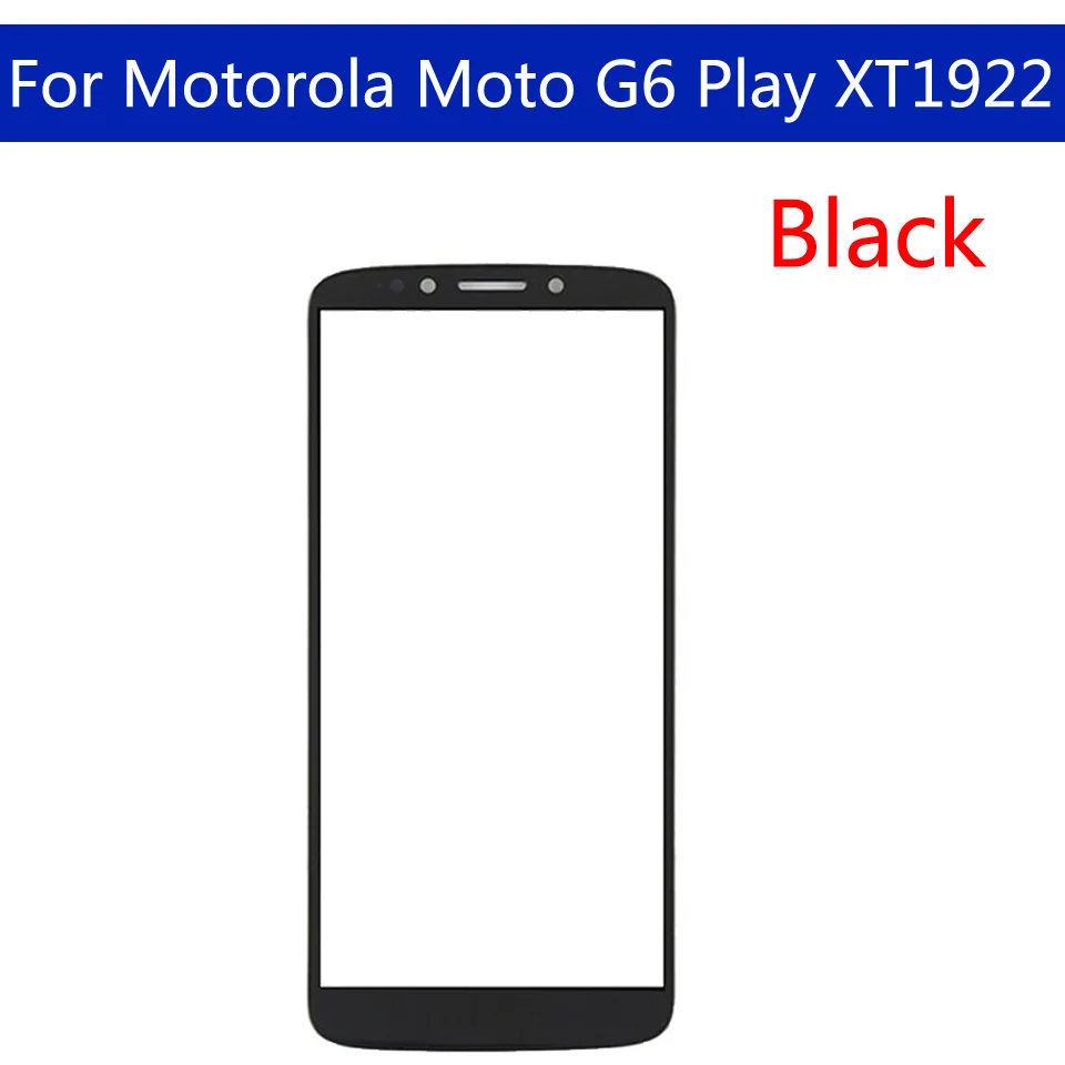 Сенсорный экран 5 7 дюйма для Motorola Moto G6 Play xt006 сенсорный передняя панель стеклянная