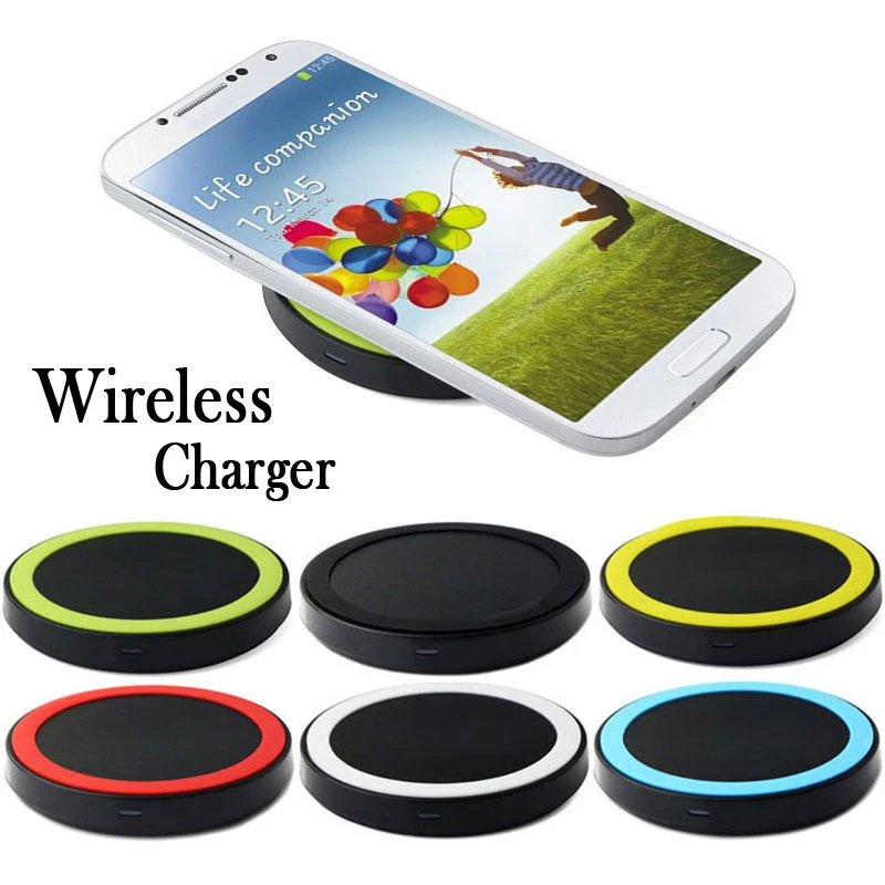 Беспроводное зарядное устройство Besegad Qi коврик для зарядки iPhone 4 5 5S Samsung Galaxy S8 Plus S7