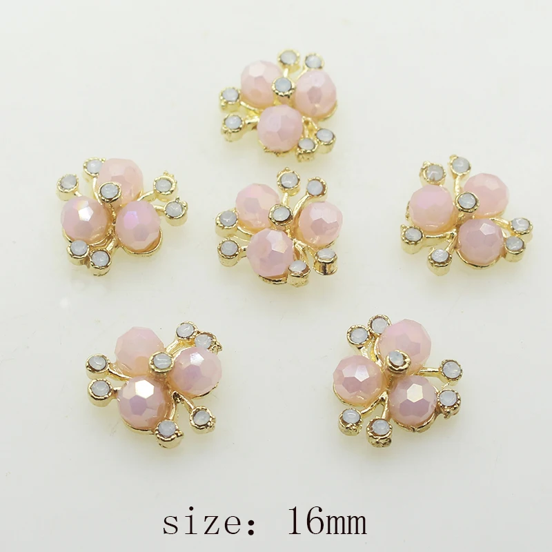 

10 шт., эмалированные ювелирные изделия с кристаллами вишни