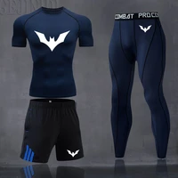 new mens running t shirt shorts pants suit football basketball uniforms mens sports suits quick drying fitness sportswear