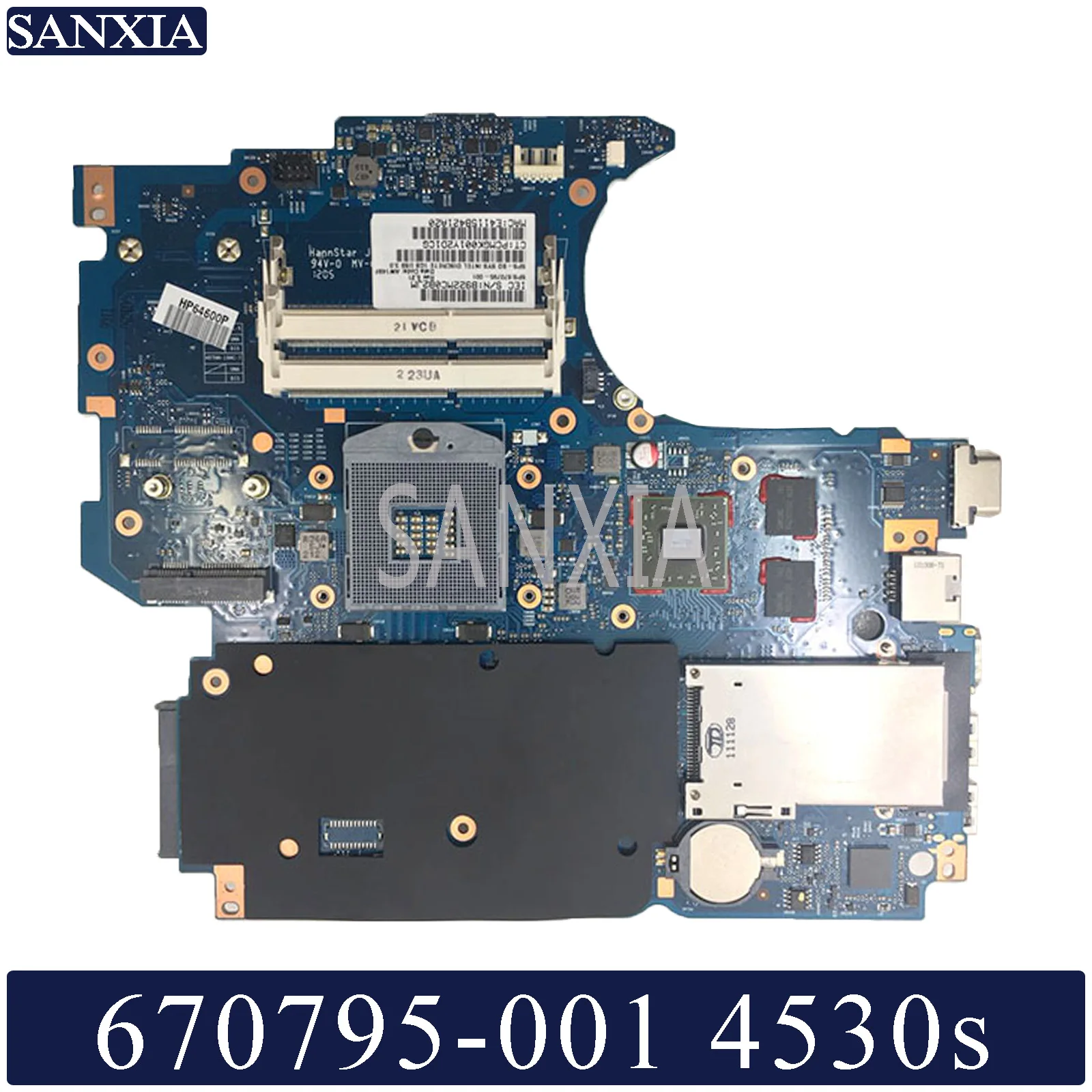 

KEFU 670795-001 Laptop motherboard for HP ProBook 4530s original mainboard HM65